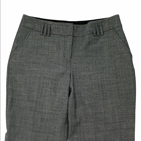 Express design studio grey charcoal check pattern size 8 stovepipe career - Picture 11 of 16